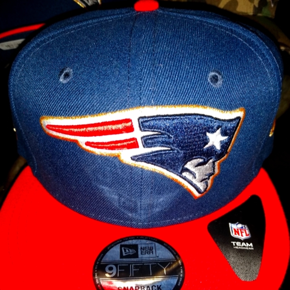 New England Patriots hat 9 FlFTY snapback new with tags 2 available